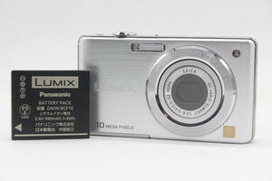 【返品保証】 パナソニック Panasonic LUMIX DMC-FS7 バッテリー付き コンパクトデジタルカメラ s7489