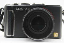 【返品保証】 パナソニック Panasonic LUMIX DMC-LX3 ブラック バッテリー付き コンパクトデジタルカメラ s7500_画像2