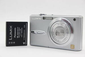 【美品 返品保証】 パナソニック Panasonic LUMIX DMC-FX30 バッテリー付き コンパクトデジタルカメラ s7502