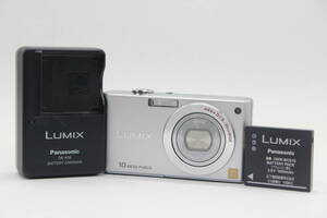 【返品保証】 パナソニック Panasonic LUMIX DMC-FX37 バッテリー チャージャー付き コンパクトデジタルカメラ s7507