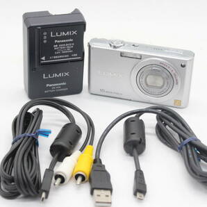 【返品保証】 パナソニック Panasonic LUMIX DMC-FX35 バッテリー チャージャー付き コンパクトデジタルカメラ s7512の画像1