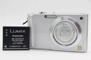 【返品保証】 パナソニック Panasonic LUMIX DMC-FX55 バッテリー付き コンパクトデジタルカメラ s7515