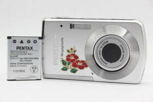 【返品保証】 ペンタックス Pentax Optio M30 3x バッテリー付き コンパクトデジタルカメラ s7536