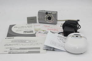 【美品 返品保証】 キャノン Canon IXY Digital 900 IS 3.8x バッテリー チャージャー付き コンパクトデジタルカメラ s7563