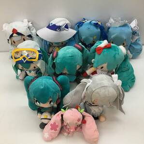 No.3522 ★1円～ 【初音ミク ぬいぐるみ おまとめセット】 初音ミク ぬいぐるみ 中古品の画像1