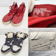 No.2679 ★1円～【スニーカーまとめ】 NIKE adidas 10点セット AIR FORCE 1/AIR JORDAN 1 他 ジャンク品_画像4