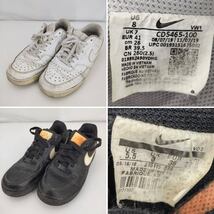 No.2679 ★1円～【スニーカーまとめ】 NIKE adidas 10点セット AIR FORCE 1/AIR JORDAN 1 他 ジャンク品_画像5