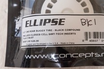 送料無料　JCONCEPTS BLACK リヤ用タイヤ　2セット　新品　接着済み bl_画像2