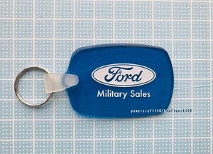  【Ford】Ford Military Sales キーホルダー Navy AutoSource USDM 