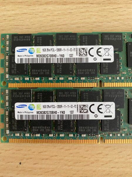 16GB 2Rx4 PC3L - 12800R -11-11-E2-P2 メモリ
