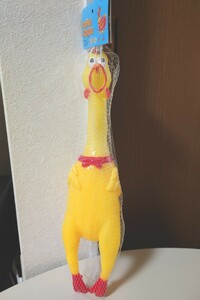 押すと叫ぶ Shrilling Chicken 叫ぶチキン びっくりチキン 叫ぶチキン 新品未開封