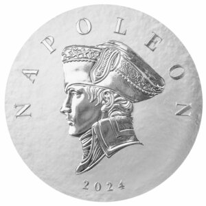 [ written guarantee * capsule with a self-starter ] 2024 year ( new goods )libe rear [ finger .. series * Napoleon bona Pal to] original silver 5 ounce silver coin 