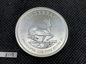 31.1グラム 2022年 (新品) 南アフリカ「クルーガーランド」純銀 1オンス 銀貨