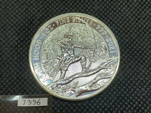 31.1グラム 2021年 (新品)イギリス 「ロビン・フッド」 純銀 1オンス 銀貨