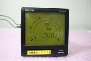 F4955 【現状品】三菱電機 マルチ指示計器 ME110AA-LW 5A 50-60Hz 通電OK!