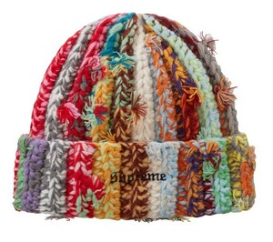 Supreme Hand Tied Beanie Multicolor シュプリーム ハンド タイド ビーニー ニット帽 マルチカラー 2023 AW FW 送料無料 