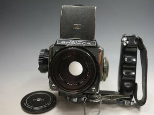 ◆ZENZA BRONICA【MODEL C】中判カメラ NIKKOR-P 1:2.8 f=75mm 現状・ジャンク品 ゼンザ ブロニカ