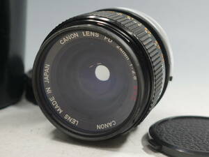 ◆キヤノン【CANON LENS FD 24mm 1:2.8 S.S.C.】単焦点レンズ USED品