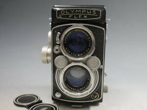 ◆オリンパス【OLYMPUSFLEX】二眼レフカメラ F.Zuiko F.C. 1:2.8 f=7.5cm 現状・ジャンク品
