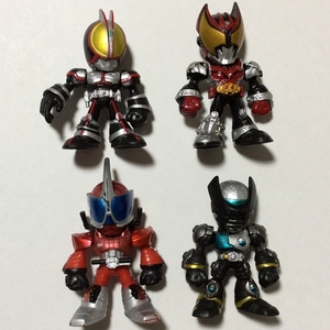 送料140円～ ※現状品 THE 仮面ライダーズ フィギュア 仮面ライダー ファイズ バース キバ アクセル THE仮面ライダーズ 仮面ライダーキバ