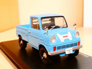 国産名車コレクション 1/43 ホンダ T360 トラック 1963 水色 アシェット 旧車 クラシックカー ミニカー N2