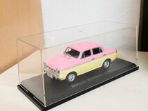 国産名車コレクション 1/43 日産 ダットサン ブルーバード 1961 ピンク アシェット 旧車 クラシックカー ミニカー R_画像7