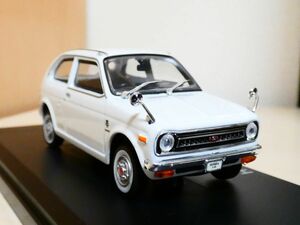 国産名車コレクション 1/43 ホンダ ライフ HONDA LIFE 1972 白 ② アシェット 旧車 クラシックカー ミニカー O