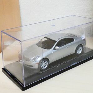 国産名車コレクション 1/43 日産 スカイライン クーペ V35 2003 シルバー アシェット 旧車 クラシックカー ミニカー Oの画像7