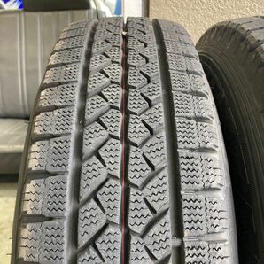 バリ山！195/80R15 107/105L LT ブリヂストン VL1 2020年製 Blows 15×6.5j+44 PCD139.7/6H 4本 検: ハイエース キャラバン NV350の画像6