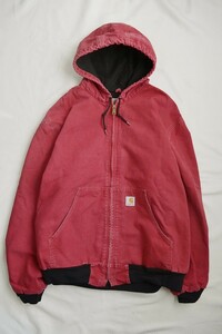 carhartt カーハート アクティブジャケット XL レッド赤 ダック パーカー