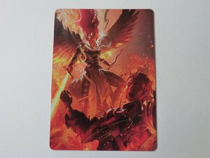 MTG 美品 【戦導者の号令（35/49）】 （箔押しサイン入りアートカード） カルロフ邸殺人事件 MKM 日 1枚迄