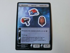 MTG 美品 【ステッカーカード（18/48）】 （コモン） アンフィニティ UNFINITY 英 1枚迄