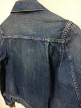 ハイク HYKE デニムジャケット Gジャン ジージャン DENIM JACKET TYPE2 日本製 MADE IN JAPAN 綿 COTTON コットン サイズ表記 2_画像5