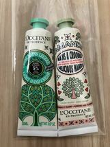 新品!!ロクシタン☆ハンドクリーム 30ml×2☆SL スパークリングリーフ スノーシア FL フローラルアーモンド AD☆L'OCCITANE_画像1