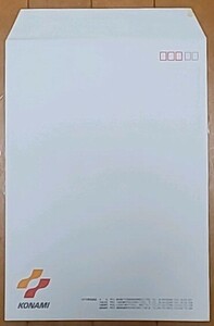 コナミ / KONAMI 封筒 角形2号(1986年制定第二期版)