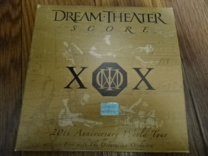 Dream Theater/Score 20th Anniversary World Tour/3CD/送料込/ドリームシアター queensryche porcupine tree opeth rush angra