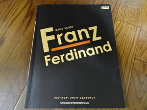 Franz Ferdinand/1stアルバム/バンドスコア/送料込み/the strokes libertines white stripes vines muse klaxons coldplay radiohead