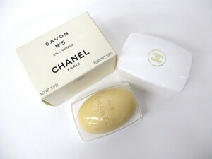 【2-59】CHANEL　シャネル　N5 SAVON　サヴォン　ETUｌ　ＶＯＹＡＧＥ 石けん　ソープ　未使用