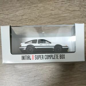 頭文字D スーパーコンプリートBOX 特典 AE86 1/43スケール イニシャルD 藤原とうふ店 エイベックス ミニカー