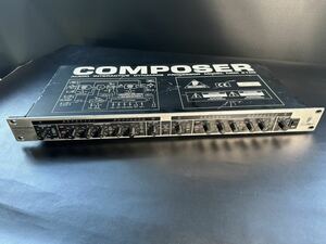 「2FF17」BEHRINGER COMPOSER コンプレッサー MDX 2100 通電確認 現状出品