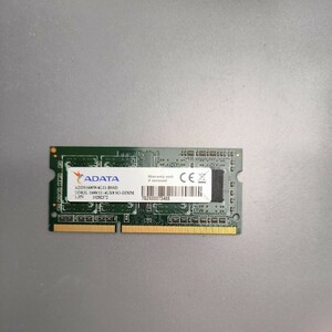 送料無料　セール　ADATA　メモリ 4　GB DDR3L-1600 　SO-DIMM ノートパソコン用 　複数アリ