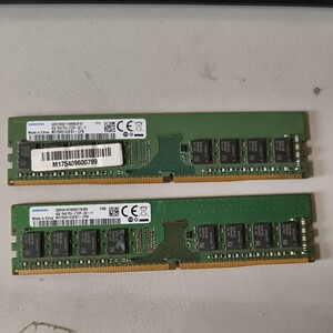 SAMSUNG PC4-2133P　4GB2枚　計8GB　動作品　現状出品