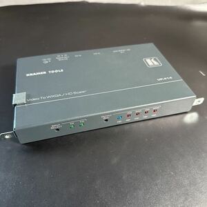 「I42_5K」Kramer VP-414 コンポジットビデオ&ステレオオーディオ - HDスケーラー　本体のみ