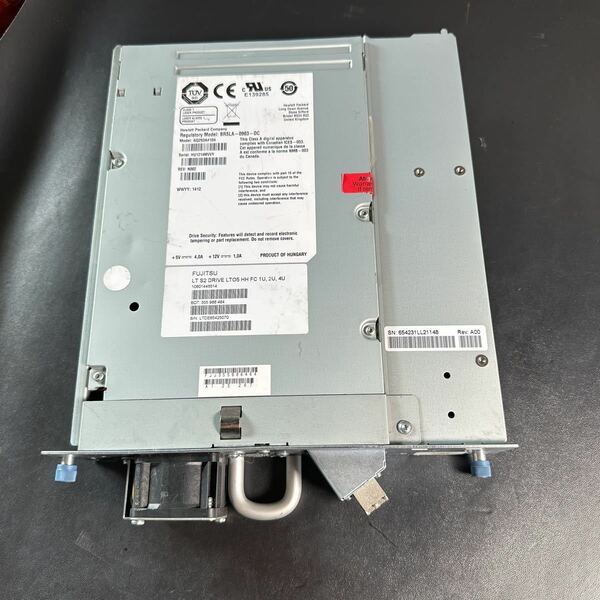 「G_433」HP　LTO5　テープドライブ　BRSLA-0903-DC AQ293A#104 現状出品