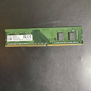 「G_313」8GB 1枚Kingston デスクトップメモリー　 DDR4 　PC4-3200AA　動作品