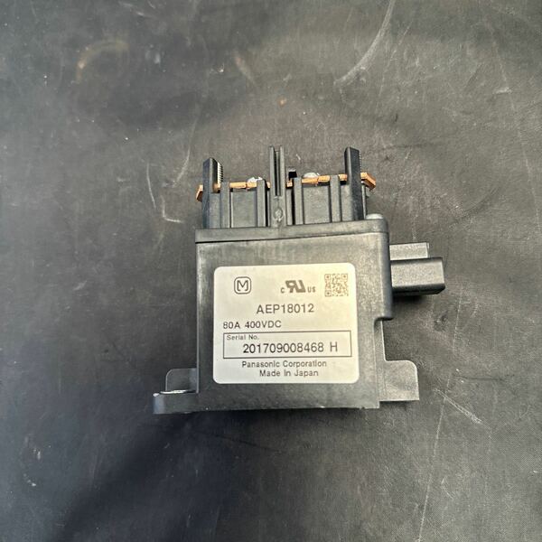 「M81_9K」AEP18012 12VDC HVDC 接触器リレー 80A 400VDC 現状出品　本体のみ　部品無し