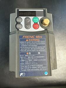 「J78」富士電機 Fuji Electric インバーター FRENIC-Mini FRN0.4C1S-6FXA 現状品