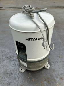 「G」HITACHI 日立 浅井戸用自動ポンプ WT-P200W形 通電/簡単動作確認 現状出品