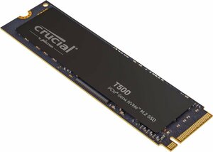 Crucial T500 【新型PS5 / PS5動作確認済み】1TB SSD PCIe Gen 4 (最大転送速度 7,400MB/秒) NVMe M.2 (2280) 内蔵 5年保証 CT1000T500SSD8