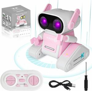 電動ロボット おもちゃ ラジコンロボット 360°回転多機能ロボット音楽 デモ